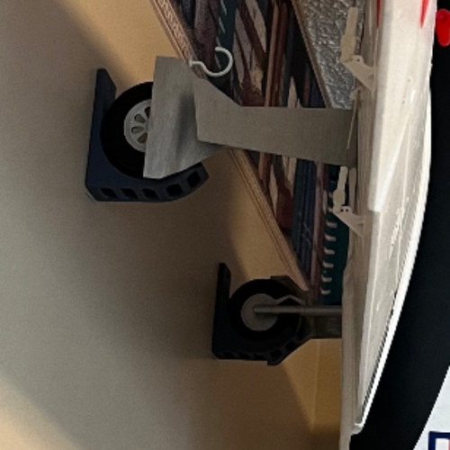 Wall mount storage brackets - wall,