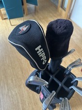 Howson Hippo Plus Oversize Golf Clubs 3-9 P-S Graphite Shafts, 370, Driver & Bag