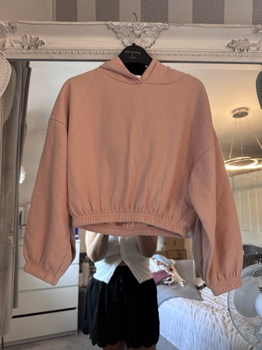 Girls cropped jumper hoodie - girls,