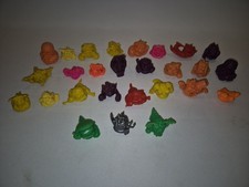 Mini Boglins x 27. Silver And