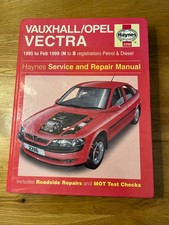 VAUXHALL OPEL VECTRA   1995-1999  HAYNES SERVICE  MANUAL 3396 (N to S) VGC