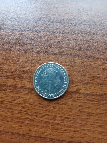 2018 10p ten - ten, coin