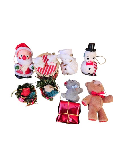 Vintage retro flocked - 8,