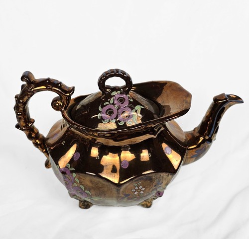 Vintage copper lusterware - vintage,