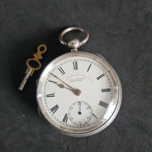 Antique solid silver gents - antique,