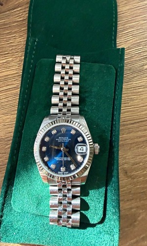 Rolex datejust 36mm blue - datejust,