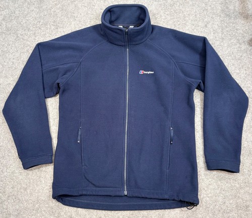 Berghaus blue full zip fleece - berghaus,