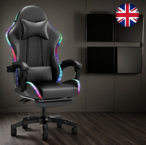 Reclining gaming chair with - gaming,