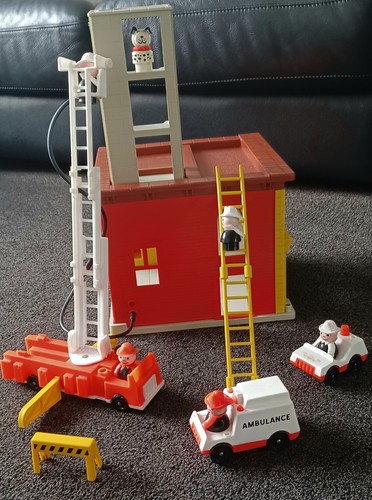 Rare vintage fisher price - vintage, fire