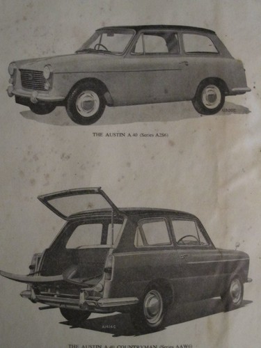 Austin a40 series a2s6 - series, aaw6