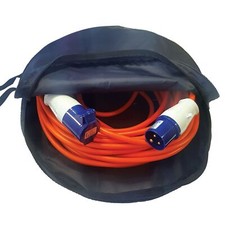 Mains Cable Storage Bag For Caravan Motorhome Camping For Cables Up to 25m