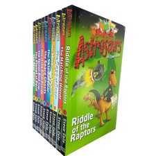 Astrosaurs Series Books 1 - 10 Collection Set by Steve Cole Paperback NEW 