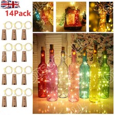 Bottle Lights with Cork Led