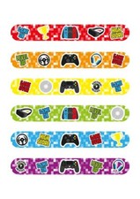 6 x Gamer Snap Bracelets Kids