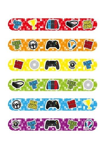 Gamer snap bracelets kids - gamer,