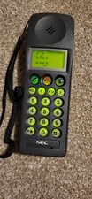 Rare NEC P100 Brick Mobile Phone  Collectors vintage, working, great condition 