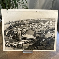 Vintage Photograph Of Scarborough Fair 1971. Antique Photo. Fairground Photo