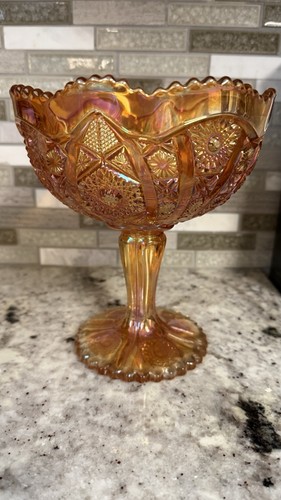 Vtg imperial glass iridescent - glass,
