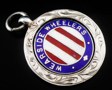 Sterling Silver Enamel Pocket