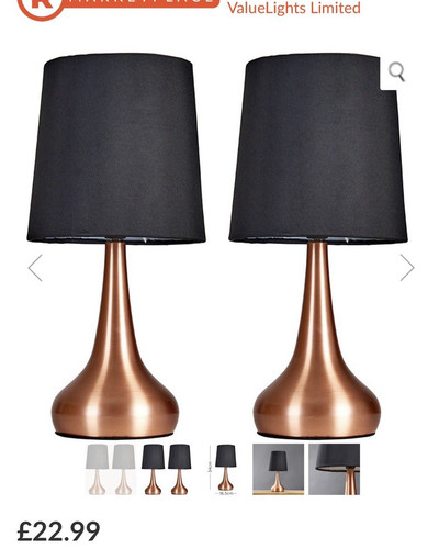 Valuelights copper touch table - valuelights,