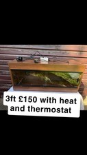 3ft Oak Vivarium With Heat And Habistat