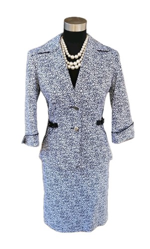 Etcetera suit black white - etcetera,