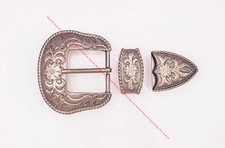 38mm Western Antique Silver