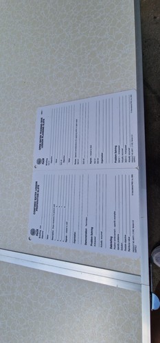 Padi preparation slates - slates, for