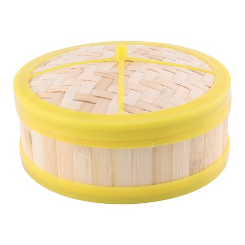 Set bamboo steamer single - bamboo,