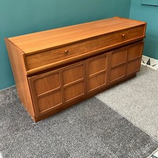 A Mid Century Nathan squares sideboard made by Parker Knoll