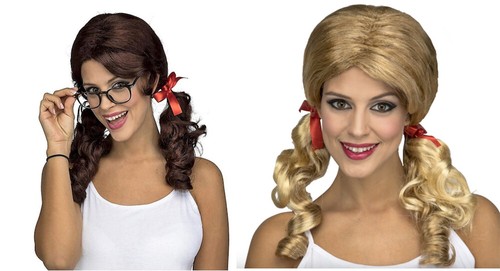 Ladies wig school girl britney - wig,