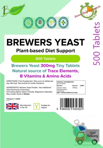 Brewers yeast 300mg 500 - brewers, (500