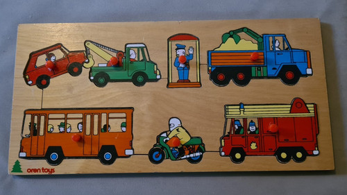 Wooden tray puzzle - by, oren
