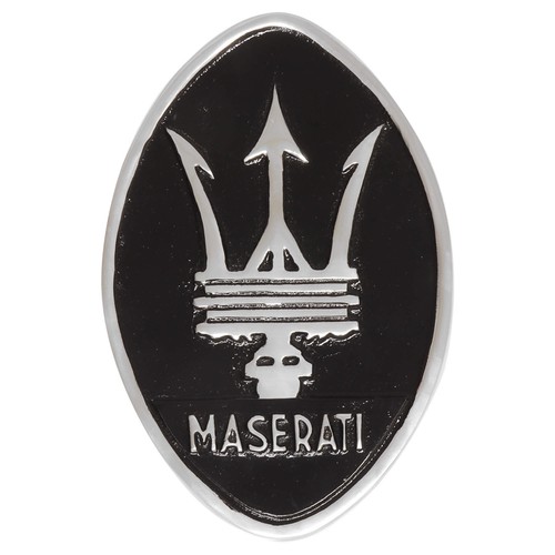 Maserati aluminium wall - aluminium, sign