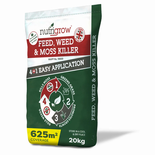 Nutrigrow weed feed moss - feed, &