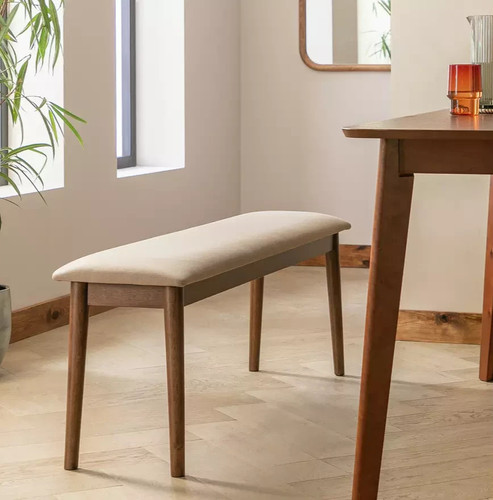 Skandi wooden dining - dining, bench
