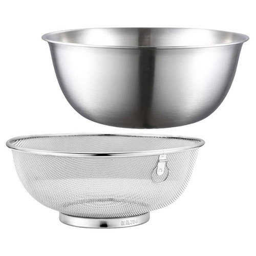 Stainless steel rice washing - ,