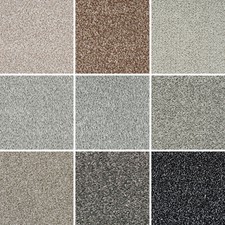 Grey saxony carpet - grey, 10mm