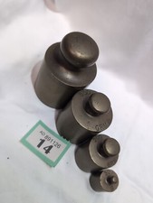 Set Of 4 Vintage Metric Butter