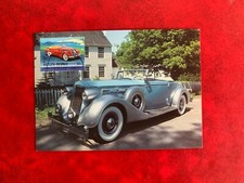 TUVALU VAITUPU 1984 PHQ MAXI CARD PHQ CLASSIC CARS PACKARD DARRIN CONVERTIBLE