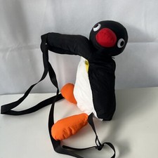 Pingu Penguin Plush Backpack Cartoon Cute Penguin Plush Toy Soft Stuffed 15”