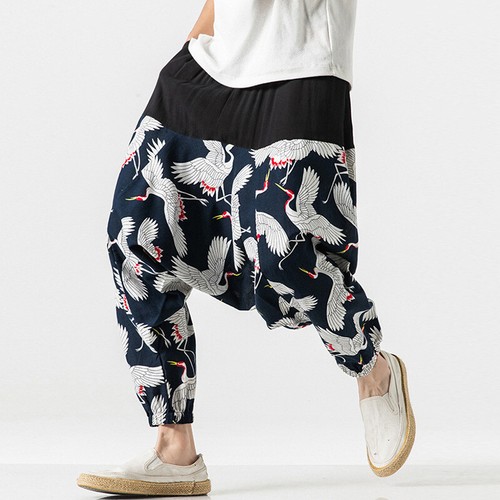 Mens elastic waist - waist, baggy