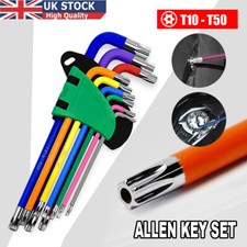 9pc torx key set allen - 9pc, star
