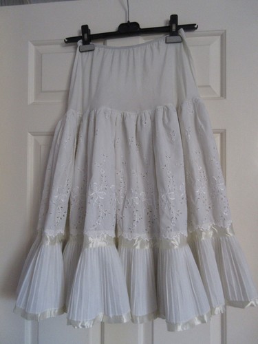 Vintage off white petticoat - vintage,