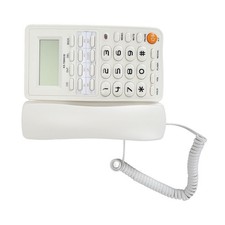 Big Button Corded Phone HD Caller Display Energy Saving Landline For Home