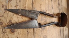 Antique Vintage Cast Steel Sheep Shears Clippers Farm Tool Primitive (R23)