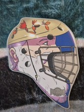 2024-25 Metal Universe Hockey New York Islanders Goalie Mask Metal Card