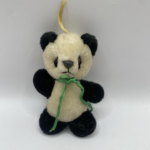 Antique vintage panda teddy - panda,