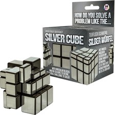 Puzzle Cube Sliver Cube Mirror