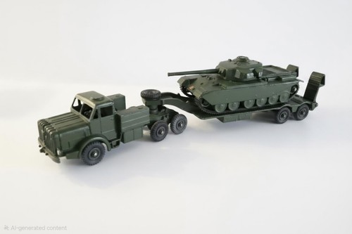 Dinky 698 thornycroft with - dinky,